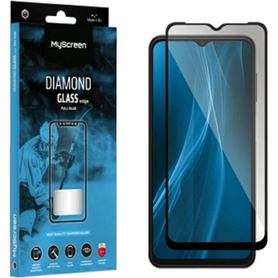 MyScreen Protector MS Diamond Glass Edge FG Honor X6a/X6bczarny/black Full Glue - (7931TG DEFG BLACK)