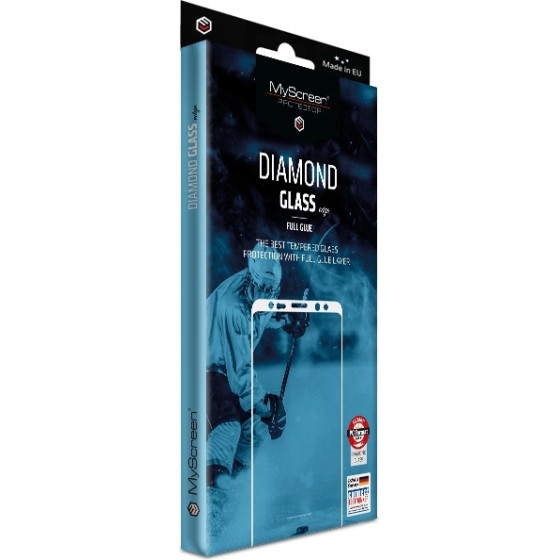 MyScreen Protector MS Diamond Glass Edge FG Huawei P40czarny/blackFull Glue - (MD4782TG DEFG BLACK)