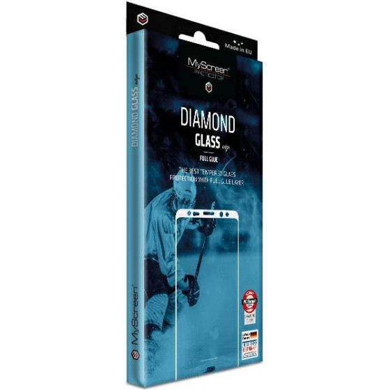 MyScreen Protector MS Diamond Glass Edge FG Sam G780 S20 FE/S20 Lite czarny/black Full Glue - (MD5079TG DEFG BLACK)