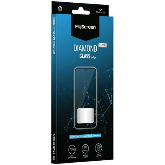 MyScreen Protector MS Diamond Glass Edge Lite FG HuaweiNova 12i 4G czarny/black Full Glue - (MD8276 DGLFG)