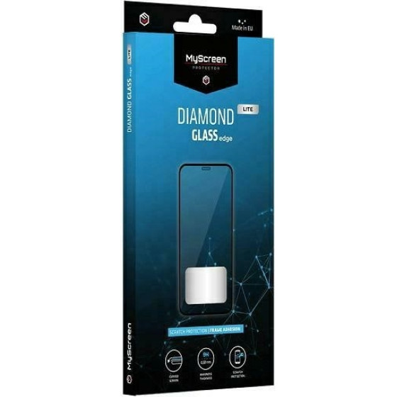 MyScreen Protector MS Diamond Glass Edge Lite FG Oppo A78czarny/black Full Glue - (MD7603 DGLFG)