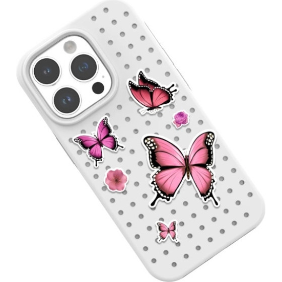 Pinit Przypinki Flower/Butterfly Pindo Case Wzor 1 - (PIPIN06-FLRBFY-0004)