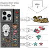Pinit Przypinki Tattoo Pin do CaseWzor 1 - (PIPIN06-TATT-0001)