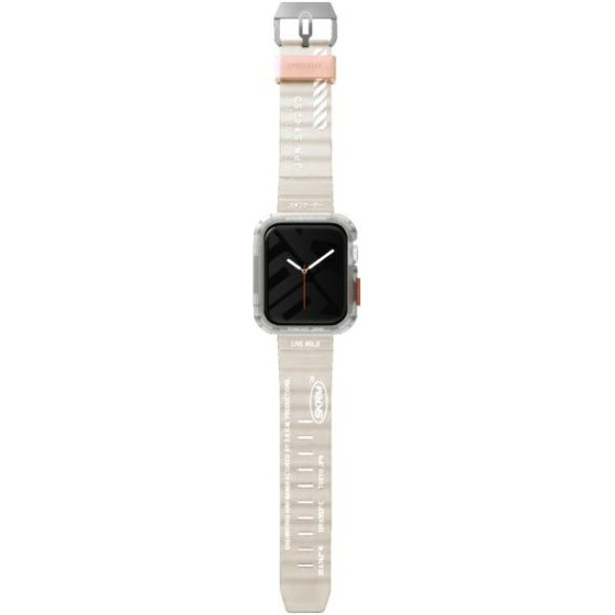 Skinarma Band Shokku Apple Watch 45/44/42mm beige - (SK-SHOKKU-BEIGE45)