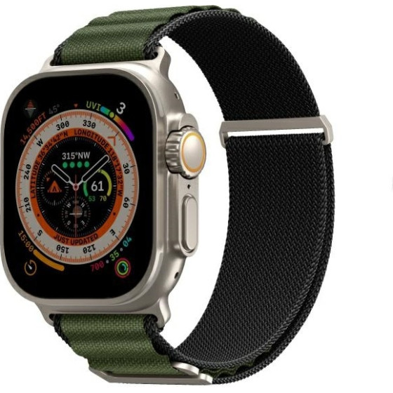 Skinarma Band Kobu Apple Watch Ultra 49/45/44mm olive - (SK-KOBU49-GREEN)