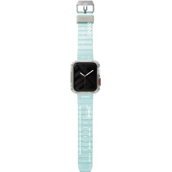 Skinarma Band Shokku Apple Watch 45/44/42mm blue - (SK-SHOKKU-LBLUE45)