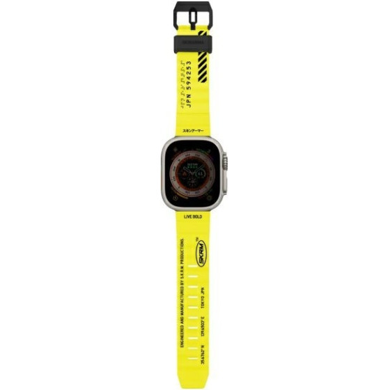 Skinarma Band Shokku Apple Watch 49/45/44mm electric yellow - (SK-WS-SHOKKU-YEL49)