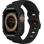 Skinarma Band+Case Mecha 2in1 Apple Watch 49mm black - (SK-WS-MECHA-BLK49)