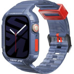 Skinarma Band+Case Saido 2in1 Apple Watch 45/44mm dark blue - (SK-WS-SAIDO-DBLE45)
