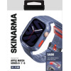 Skinarma Band+Case Saido 2in1 Apple Watch 45/44mm dark blue - (SK-WS-SAIDO-DBLE45)