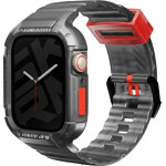 Skinarma Band+Case Saido 2in1 Apple Watch 45/44mm smoke - (SK-WS-SAIDO-SMK45)