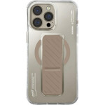 Skinarma case Axon iPhone 16 Pro 6.3'' Magnetic Charging + Grip Stand champagne - (SK-2024IPP63-AXON-GLD)