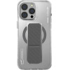 Skinarma case Axon iPhone 16 Pro 6.3'' Magnetic Charging + Grip Stand titanium - (SK-2024IPP63-AXON-TIT)