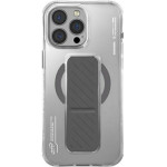 Skinarma case Axon iPhone 16 Pro Max 6.9'' Magnetic Charging + Grip Stand titanium - (SK-2024IPP69-AXON-TIT)