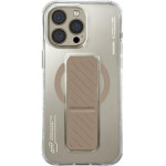 Skinarma case Axon iPhone 16 Pro Max 6.9'' Magnetic Charging + Grip Stand champagne - (SK-2024IPP69-AXON-GLD)