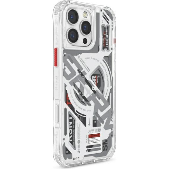 Skinarma case Ekho iPhone 16 Pro 6.3'' Magnetic Charging clear - (SK-2024IPP63-EKHO-CLR)