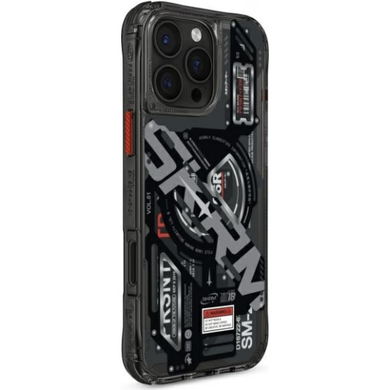 Skinarma case Ekho iPhone 16 Pro Max 6.9'' Magnetic Charging black - (SK-2024IPP69-EKHO-BLK)