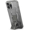 Skinarma case Helio iPhone 16 Pro 6.3'' Magnetic Charging + Grip Stand titanium - (SK-2024IPP63-HELIO-TIT)