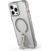 Skinarma Case Helix for iPhone 16 Pro Magnetic Charging 360 Rotating Stand titanium - (SK-IP16PRO-HELIX-TIT)