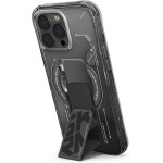 Skinarma case Helio iPhone 16 Pro Max 6.9'' Magnetic Charging + Grip Stand black - (SK-2024IPP69-HELIO-BLK)