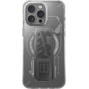 Skinarma case Helio iPhone 16 Pro Max 6.9'' Magnetic Charging + Grip Stand titanium - (SK-2024IPP69-HELIO-TIT)