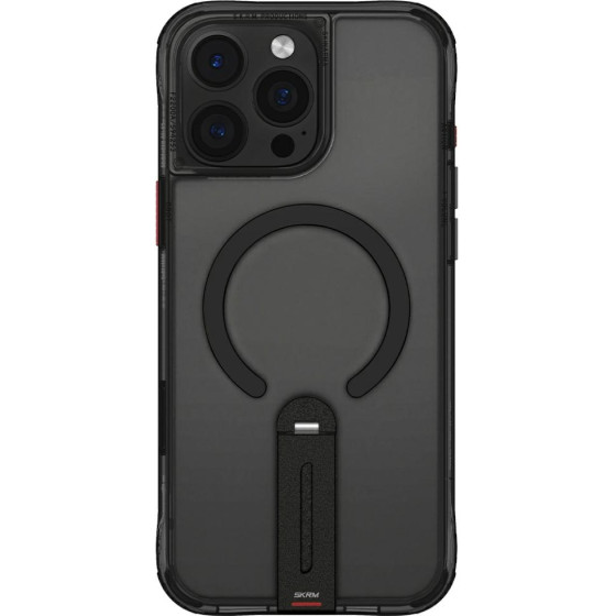 Skinarma Case Helix for iPhone 16 Pro Max Magnetic Charging 360 Rotating Stand black - (SK-IP16PM-HELIX-BLK)