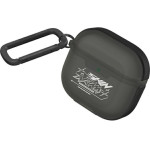 Skinarma Case Kinzoku for AirPods 4 black - (SK-AP4KIN-SMOKE)