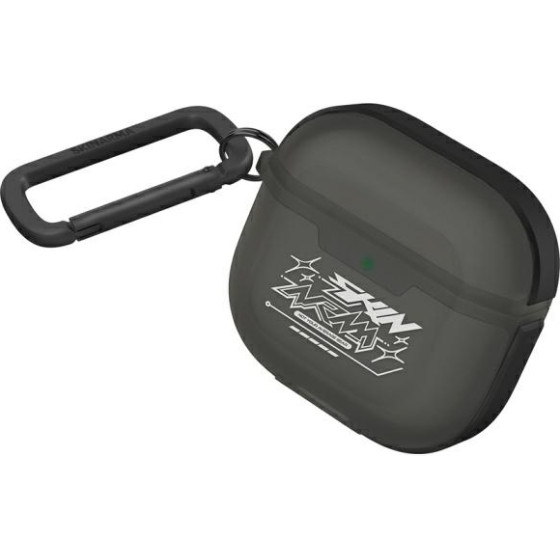 Skinarma Case Kinzoku for AirPods 4 black - (SK-AP4KIN-SMOKE)