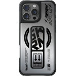 Skinarma case Kira Kobai iPhone 16 Pro 6.3'' Magnetic Charging Grip Stand chrome - (SK-2024IPP63-KIRAB-SIL)