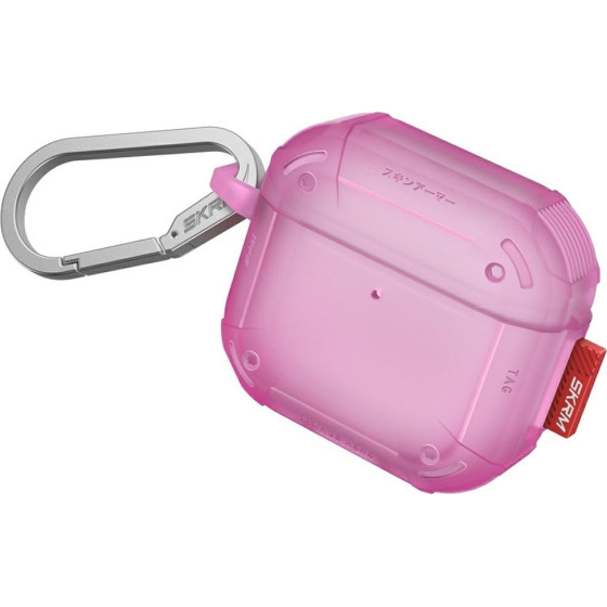 Skinarma Case Mecha CE for AirPods 4 fuchsia - (SK-AP4MECCE-PNK)