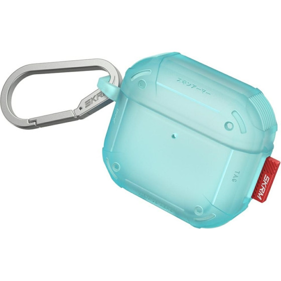 Skinarma Case Mecha CE for AirPods 4 turquoise - (SK-AP4MECCE-TEAL)