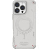 Skinarma case Mecha iPhone 16 Pro 6.3'' Magnetic Charging light grey - (SK-2024IPP63-MECHA-LGRY)