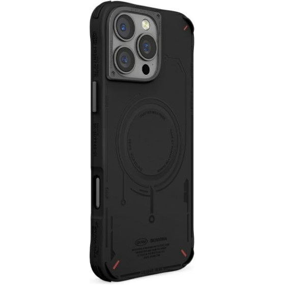 Skinarma case Mecha iPhone 16 Pro Max 6.9'' Magnetic Charging black - (SK-2024IPP69-MECHA-BLK)