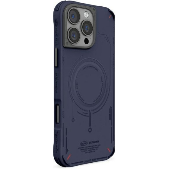 Skinarma case Mecha iPhone 16 Pro 6.3'' Magnetic Charging navy - (SK-2024IPP63-MECHA-BLU)