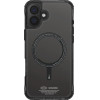 Skinarma case Saido iPhone 16 6.1'' Magnetic Charging black - (SK-2024IP61-SDOMS-BLK)