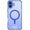 Skinarma case Saido iPhone 16 6.1'' Magnetic Charging blue - (SK-2024IP61-SDOMS-BLU)