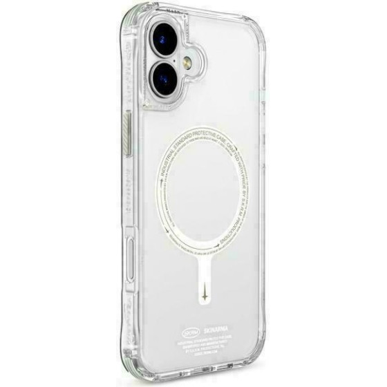 Skinarma case Saido iPhone 16 6.1'' Magnetic Charging green (niteglow) - (SK-2024IP61-SDOGLOW-GRN)