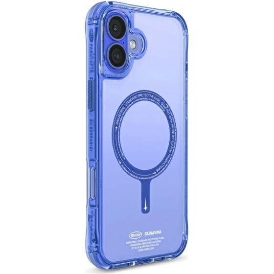 Skinarma case Saido iPhone 16 Plus 6.7'' Magnetic Charging blue - (SK-2024IP67-SDOMS-BLU)