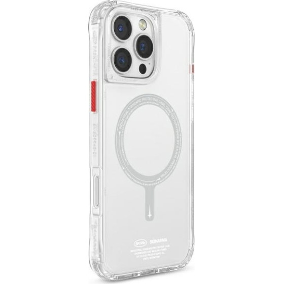 Skinarma case Saido iPhone 16 Pro Max 6.9'' Magnetic Charging clear - (SK-2024IPP69-SDOMS-CLR)