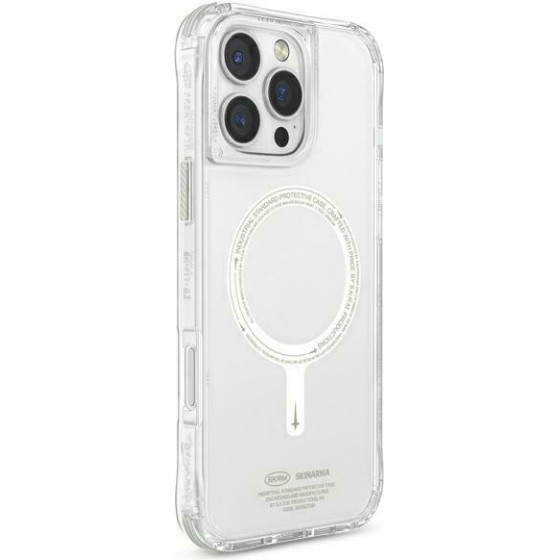 Skinarma case Saido iPhone 16 Pro Max 6.9'' Magnetic Charging green (niteglow) - (SK-2024IPP69-SDOGLOW-GRN)
