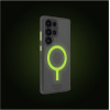 Skinarma Case Saido MagSafe for Samsung Galaxy S25 Ultra niteglow - (SK-S25U-SDOGLOW-GRN)