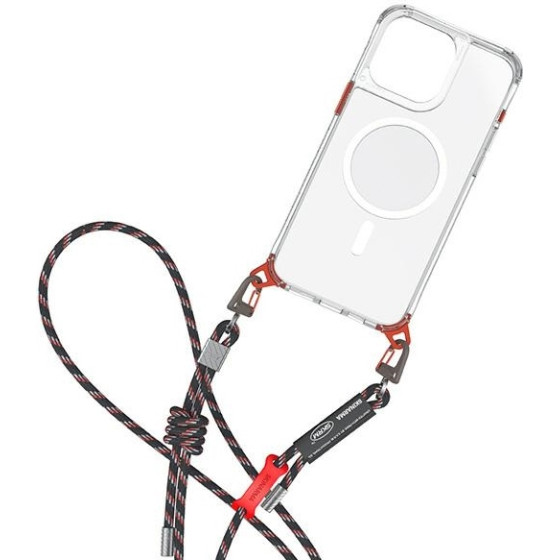 Skinarma Dyno universal phone lanyard obsidian - (SK-DYNO-LY6MM-BLK)