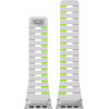 Skinarma Strap + etui Gemini for Apple Watch 42mm niteglow - (SK-BP42-GEM-LGRN)