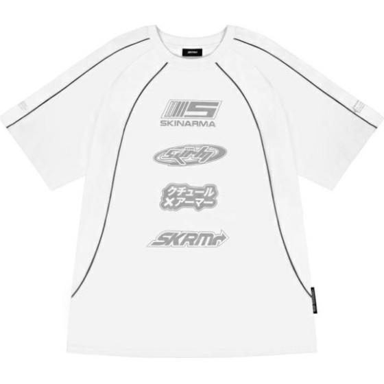Skinarma T-shirt Delta XL white - (SKSLTEE-DELTA-WHT-XL)