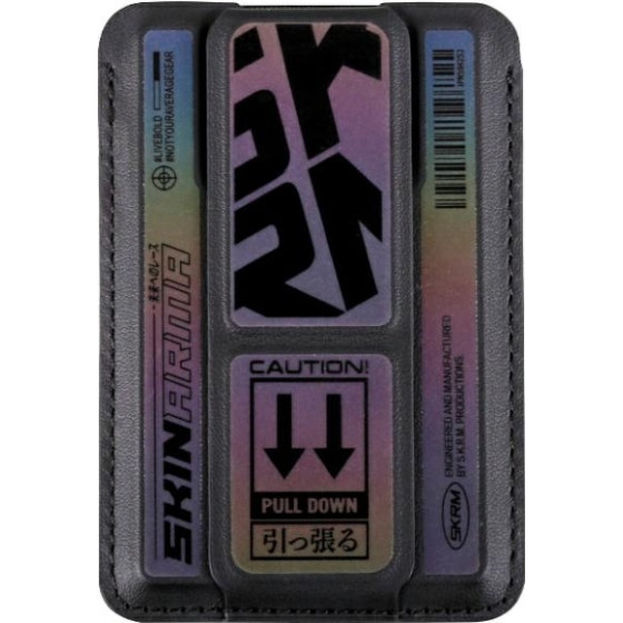 Skinarma Wallet Kado Kira Kobai Mag-Charge Grip Stand hologram - (SK-KADO-KIRAHOL)