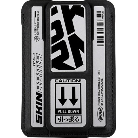 Skinarma Wallet Kado Kira Kobai Mag-Charge Grip Stand chrome - (SK-KADO-KIRASIL)