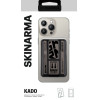 Skinarma Wallet Kado Kira Kobai Mag-Charge Grip Stand gunmetal - (SK-KADO-KIRAGMT)