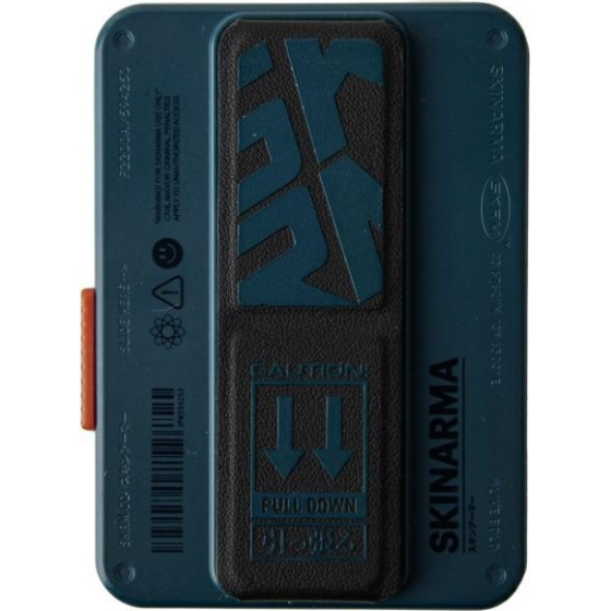 Skinarma Wallet Mirage Spunk Magnetic Grip Stand blue - (SK-MIRAGE-SPKBLU)