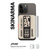Skinarma Wallet Mirage Spunk Magnetic Grip Stand ivory - (SK-MIRAGE-SPKBGE)