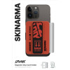 Skinarma Wallet Mirage Spunk Magnetic Grip Stand orange - (SK-MIRAGE-SPKORG)